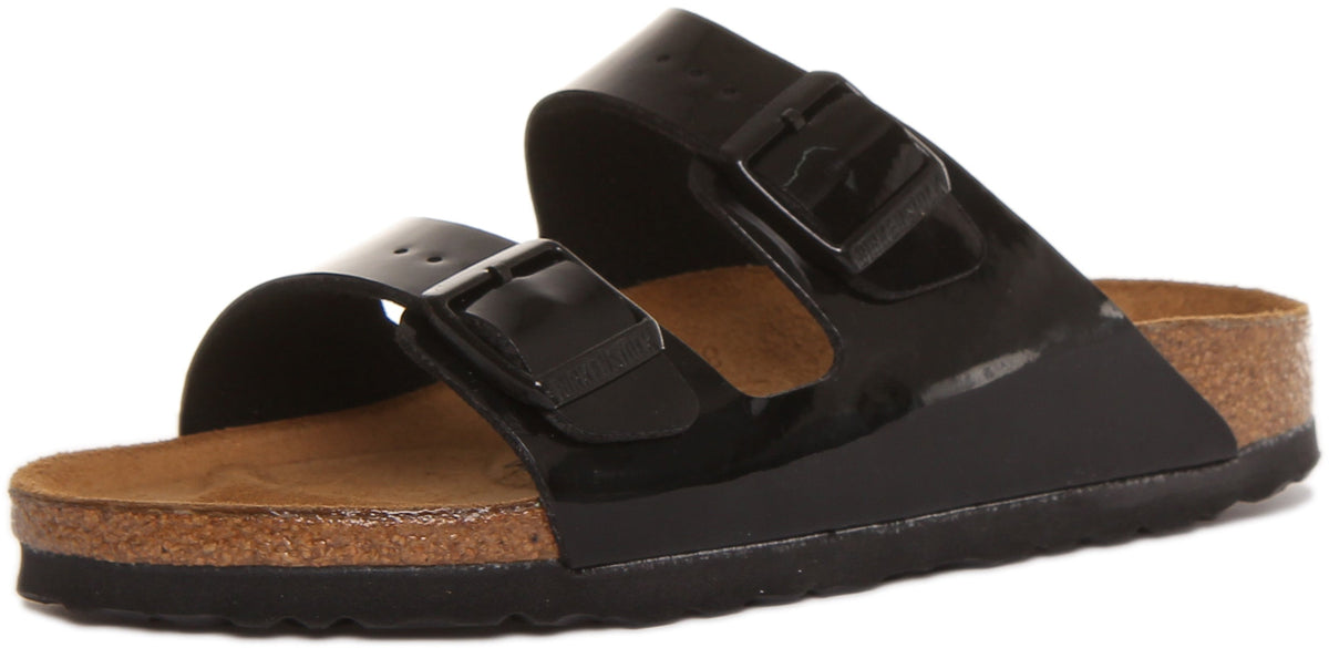 Sandales Birkenstock Arizona | Noires en Birko-Flor pour femme