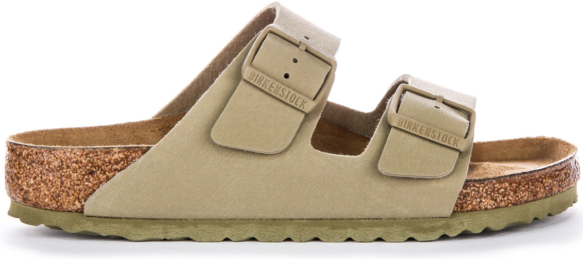 Birkenstock Arizona-sandalen | Kaki Birko-Flor voor heren en dames