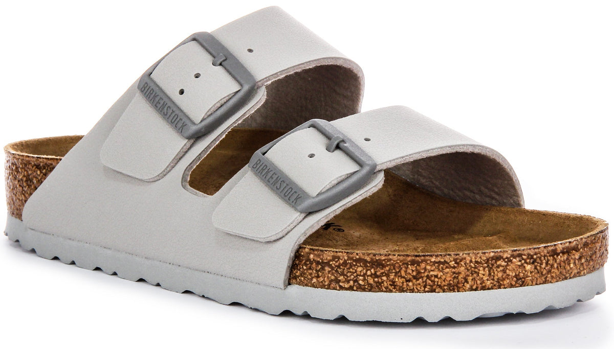 Birkenstock Arizona sandalen | stone Birko-Flor voor dames