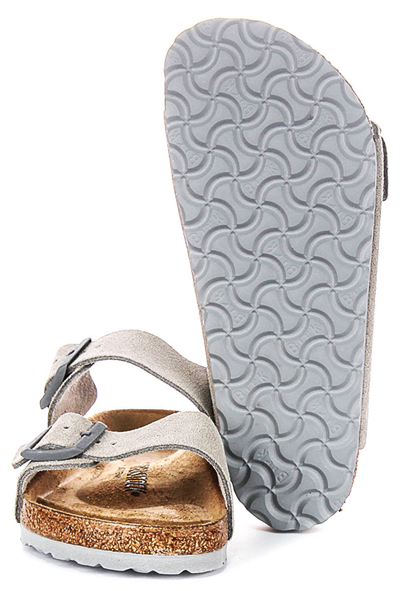 Birkenstock Arizona-sandalen | steenkleurig Birko-Flor voor dames - normale pasvorm