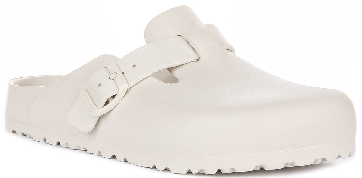 Birkenstock Boston-tofflor | Stenfärgad EVA för herr och dam - Smal passform