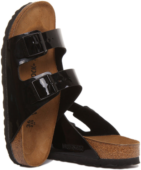 Sandales Birkenstock Arizona | Noires en Birko-Flor pour femme