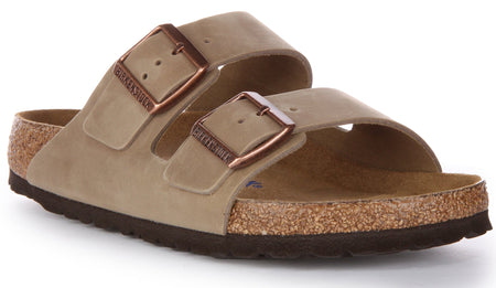 Birkenstock Arizona-sandaler | Brunt äkta läder för dam och herr