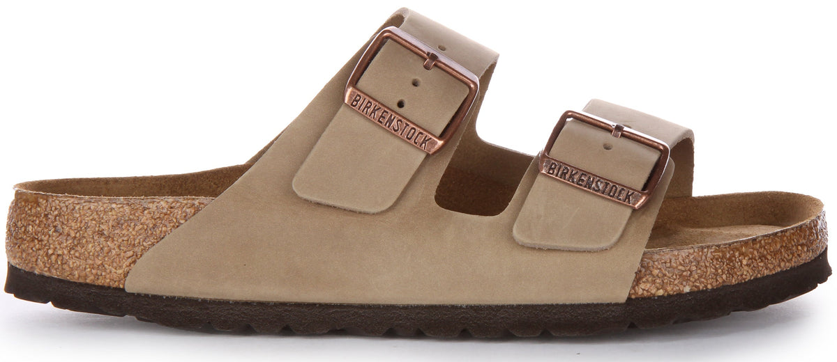 Birkenstock Arizona-sandaler | Brunt äkta läder för dam och herr