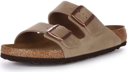 Birkenstock Arizona-sandaler | Brunt äkta läder för dam och herr