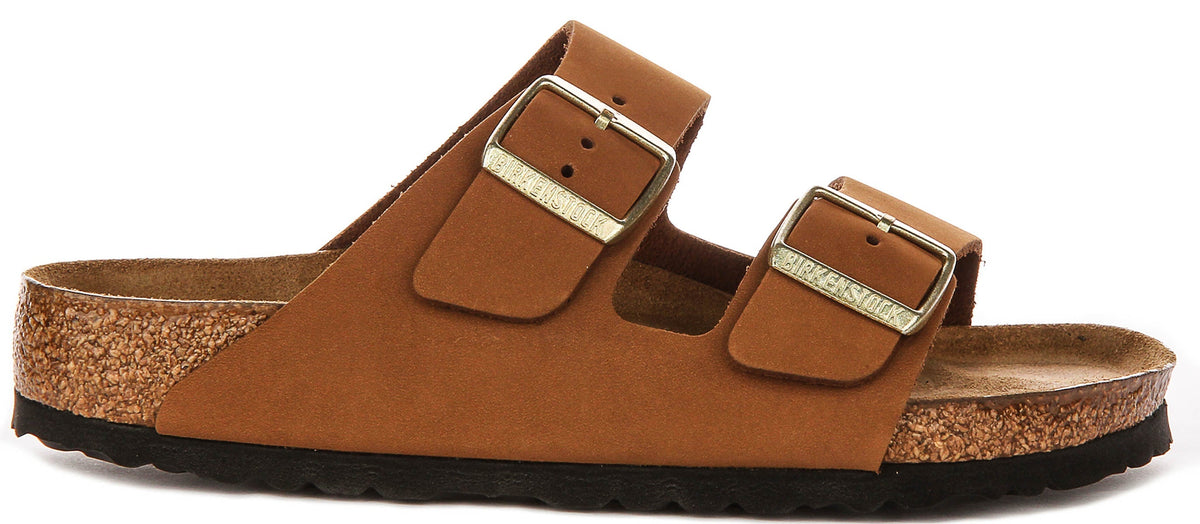 Sandali Birkenstock Arizona | Birko-Flor color visone da donna - Calzata regolare