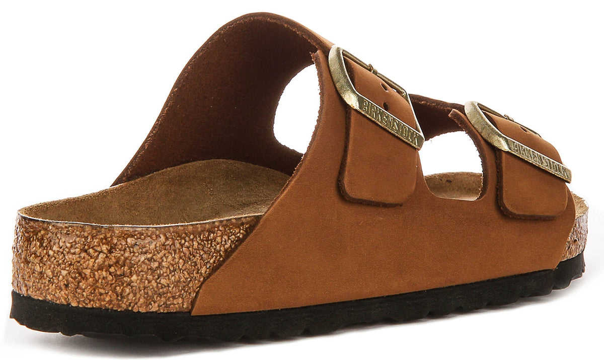 Sandali Birkenstock Arizona | Birko-Flor color visone da donna - Calzata regolare