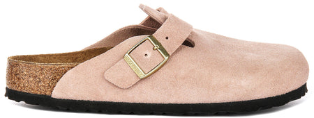 Birkenstock Boston-klompen | Roze Birko-Flor voor dames en heren