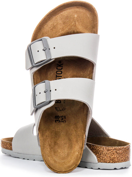 Birkenstock Arizona sandalen | stone Birko-Flor voor dames