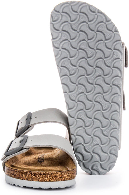 Birkenstock Arizona sandalen | stone Birko-Flor voor dames
