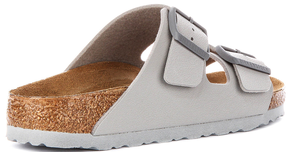 Sandali Birkenstock Arizona | Birko-Flor color pietra da donna - Calzata stretta