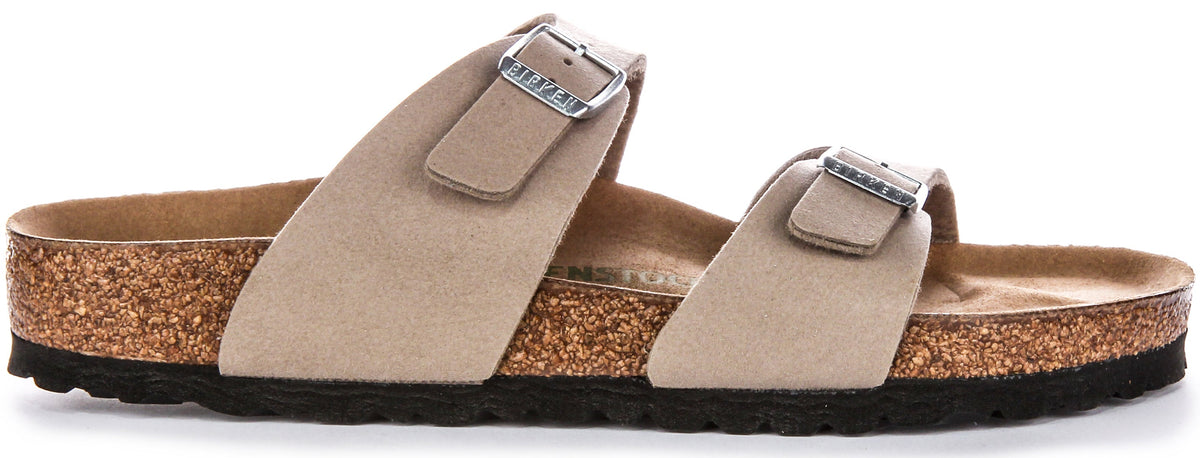 Zoccoli Birkenstock Sydney | Birko-Flor tortora - Adatti ai vegani da donna